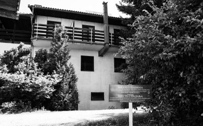 Sonja Pension and bunker behind the pension, Vogošća